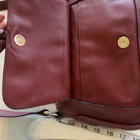 Abro Smooth Leather Crossbody Bag. Preloved - Picture 9 of 12
